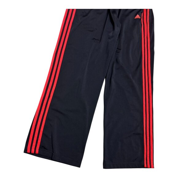 ADIDAS Activewear Relaxed Fit Black Orange Workout Jogger Pants Sweats Men Large - Picture 5 of 6